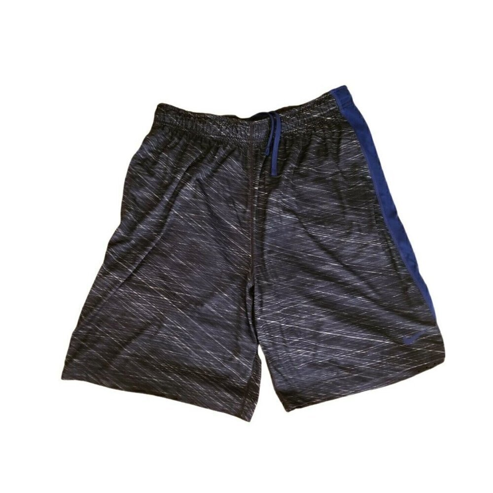 𝅺nike Dri Fit Fly Mens Shorts Size XL Blue